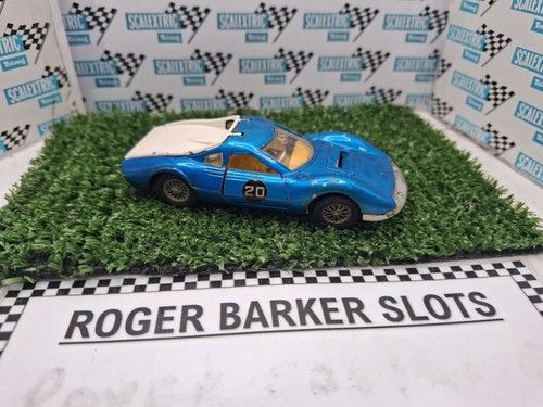 Dinky dino ferrari blau auto - ferrari,