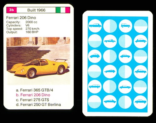 Infokarte ferrari 206 dino - ferrari,