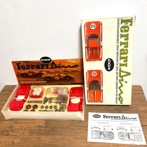 Cox ferrari dino slotcar - cox, 1/24